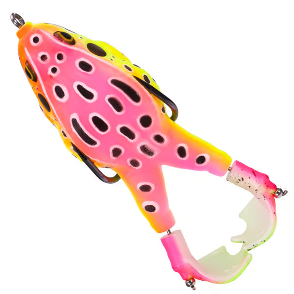 Simulation 3D Eyes Double Propeller Frog Soft Bait Soft Silicone Fish Bait