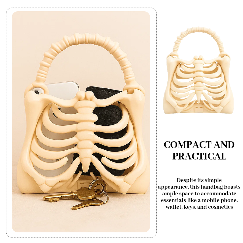 🎃Skeleton Ribcage Handbag 👜