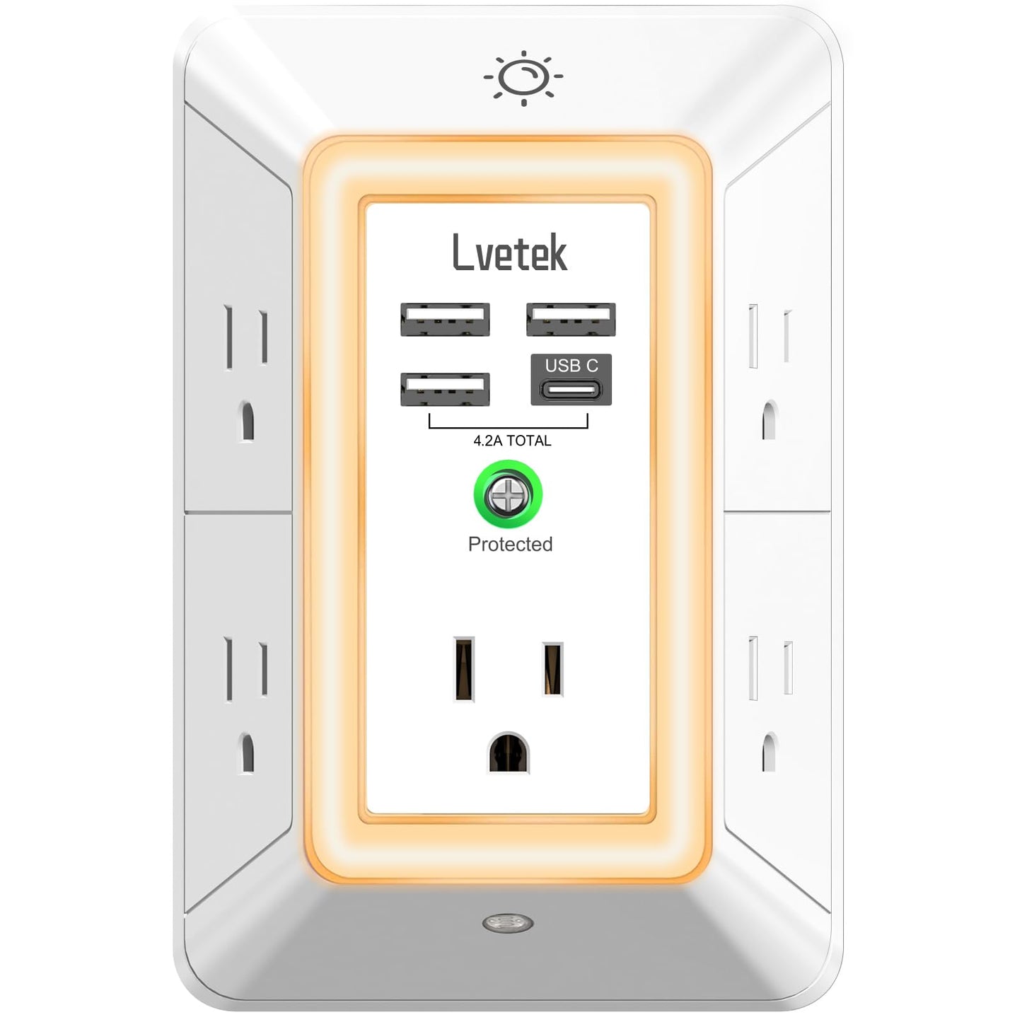 ๐โก 9-in-1 Multi Plug Outlet Wall Charger ๐
