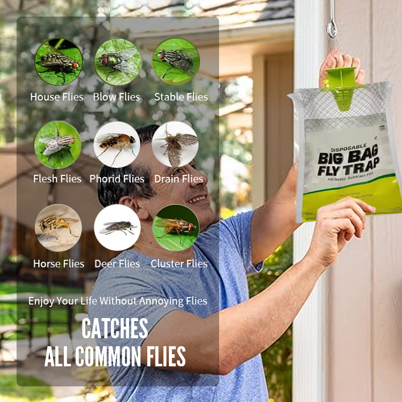🪰Outdoor Disposable Hanging Fly Trap