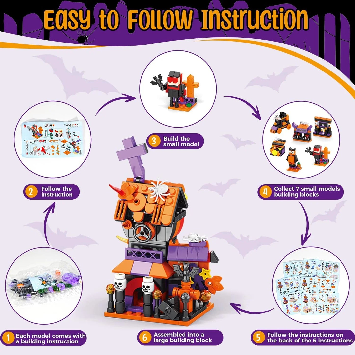 Spooky Bricks Advent Calendar (Free Shipping)