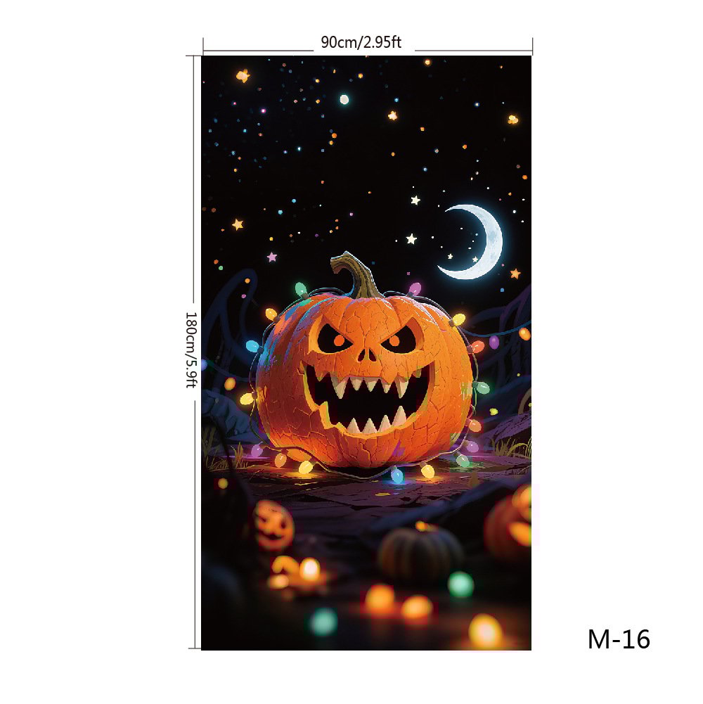 ๐๐2025 Christmas and Halloween front door decoration