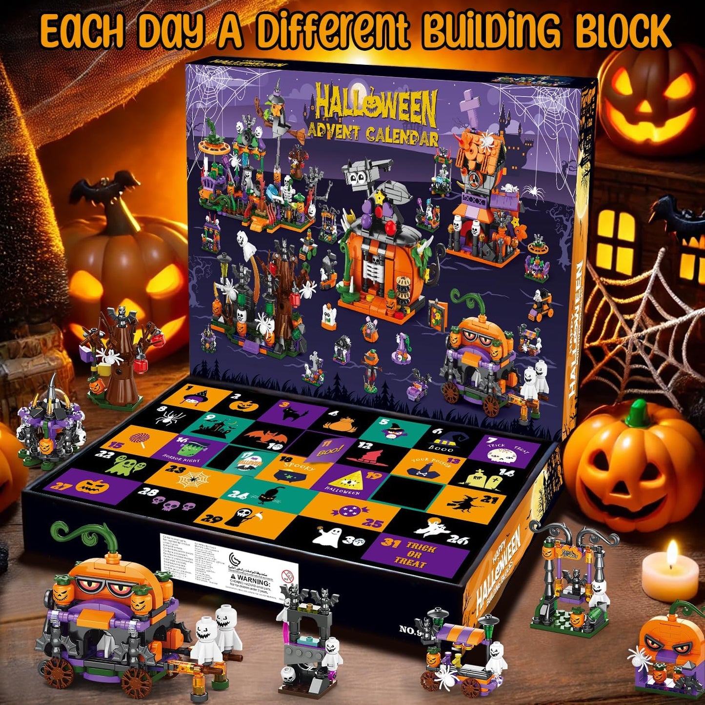 Spooky Bricks Advent Calendar (Free Shipping)