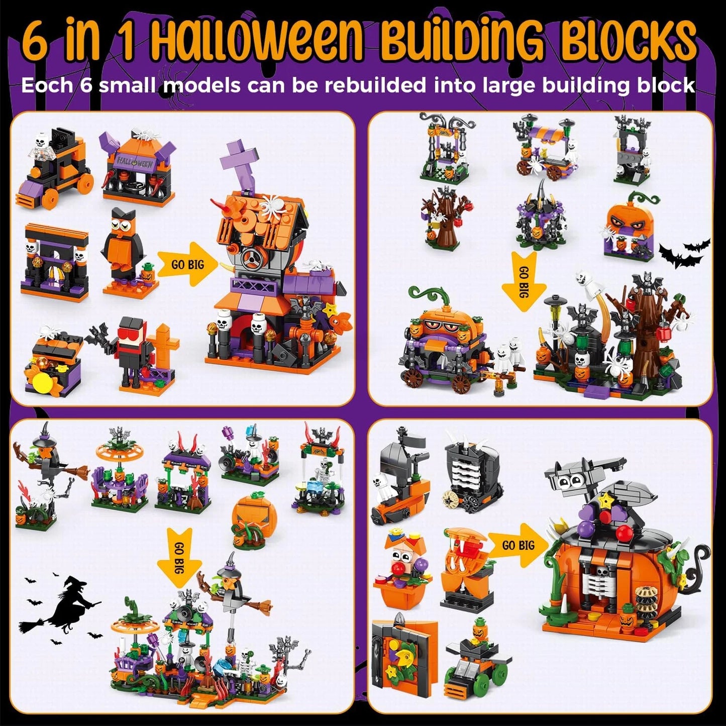 Spooky Bricks Advent Calendar (Free Shipping)