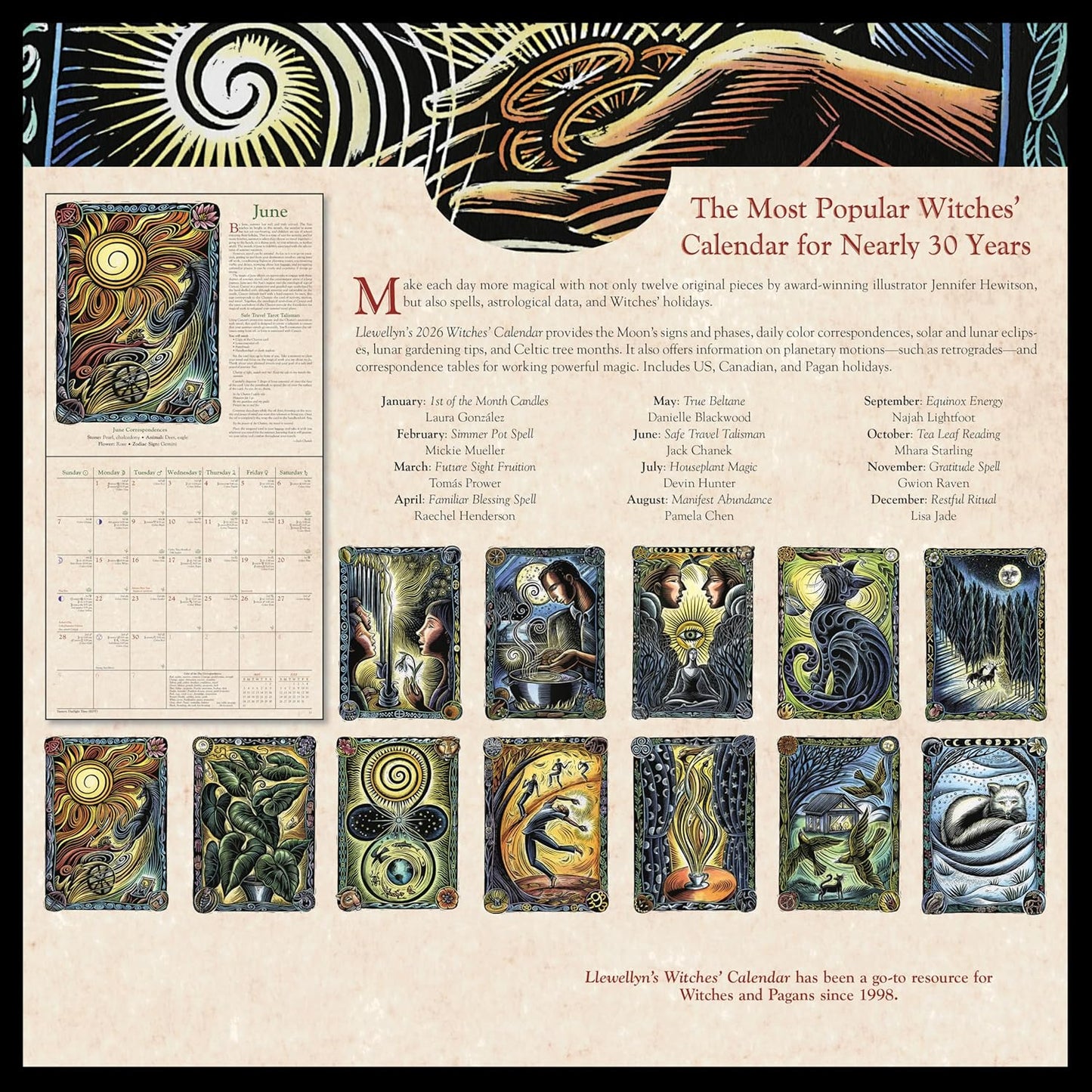 ⏰Final 6-hour Preferential Deal✨2026 Witches’ Calendar🔮
