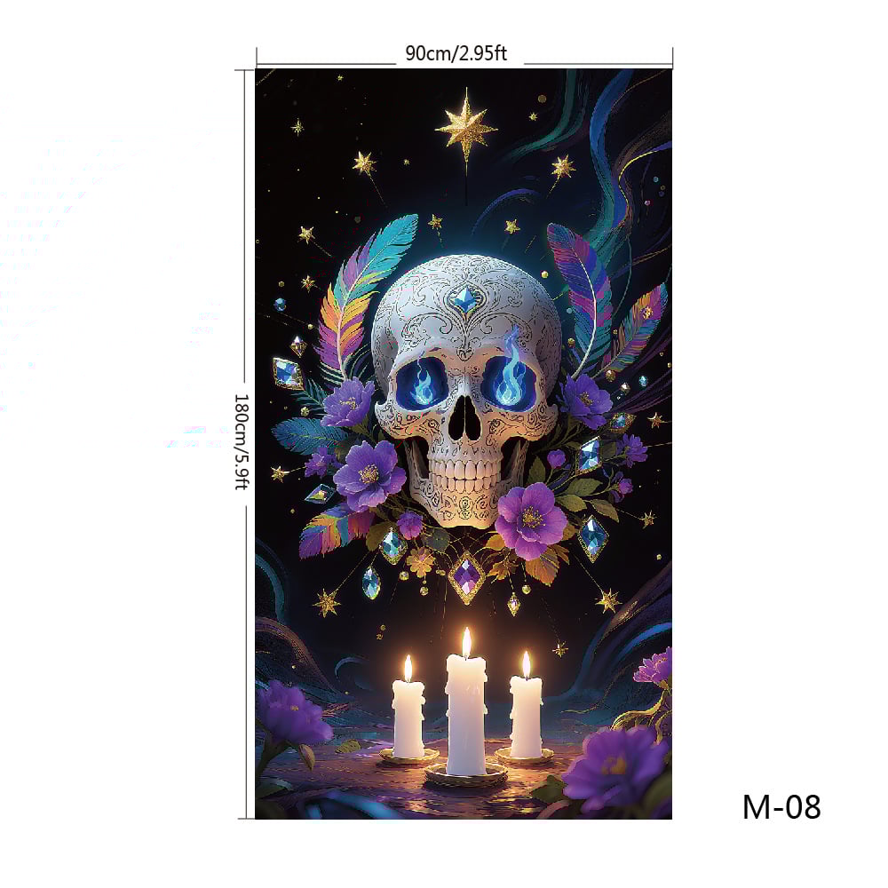 ๐๐2025 Christmas and Halloween front door decoration