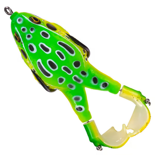 Simulation 3D Eyes Double Propeller Frog Soft Bait Soft Silicone Fish Bait