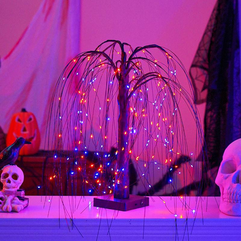 🎃 Halloween LED Willow Tree