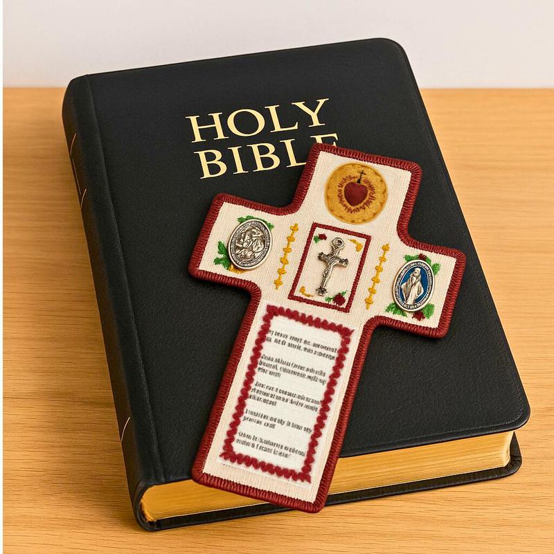 Catholic Handmade Prayer Pocket