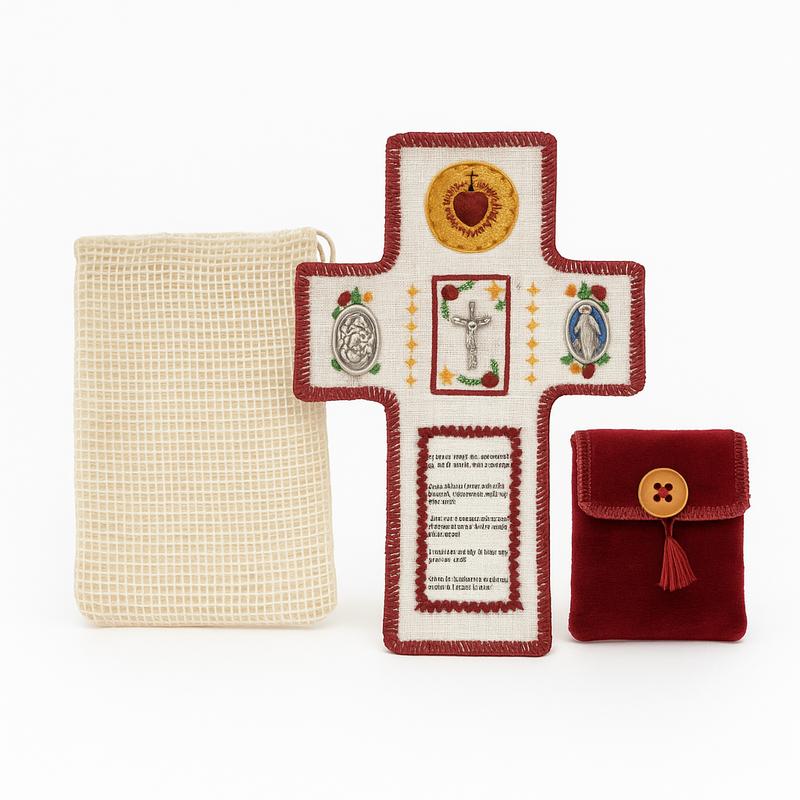 Catholic Handmade Prayer Pocket