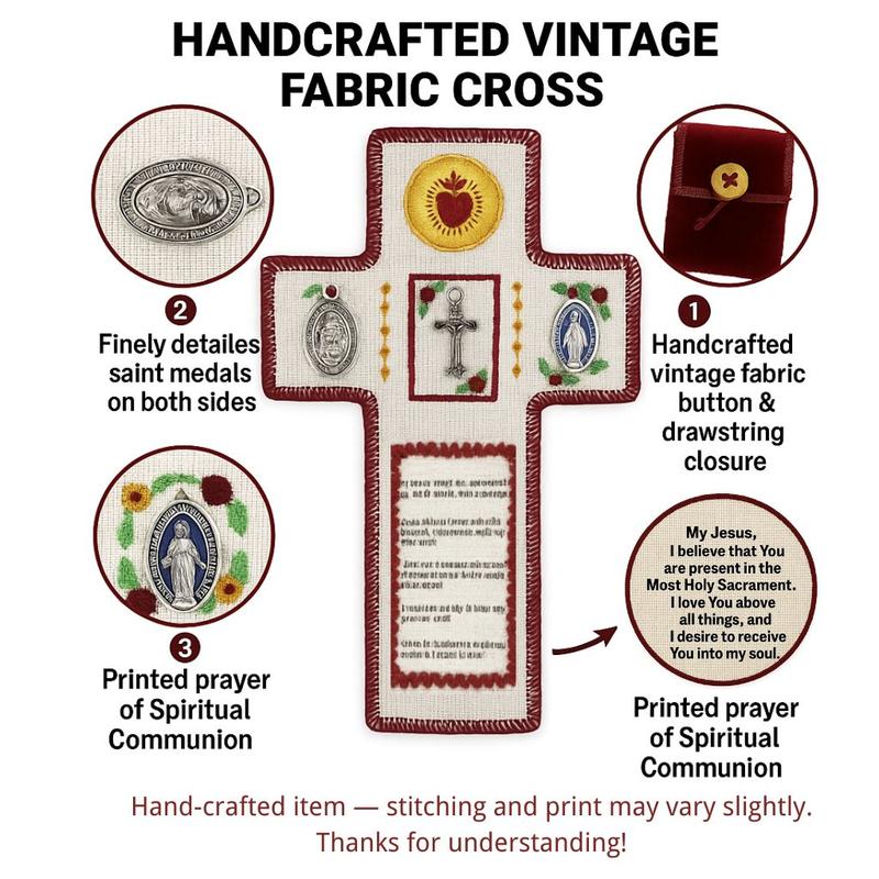 Catholic Handmade Prayer Pocket