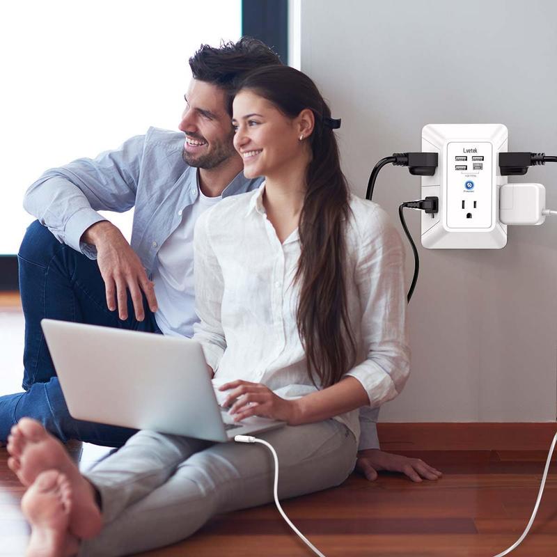 ๐โก 9-in-1 Multi Plug Outlet Wall Charger ๐