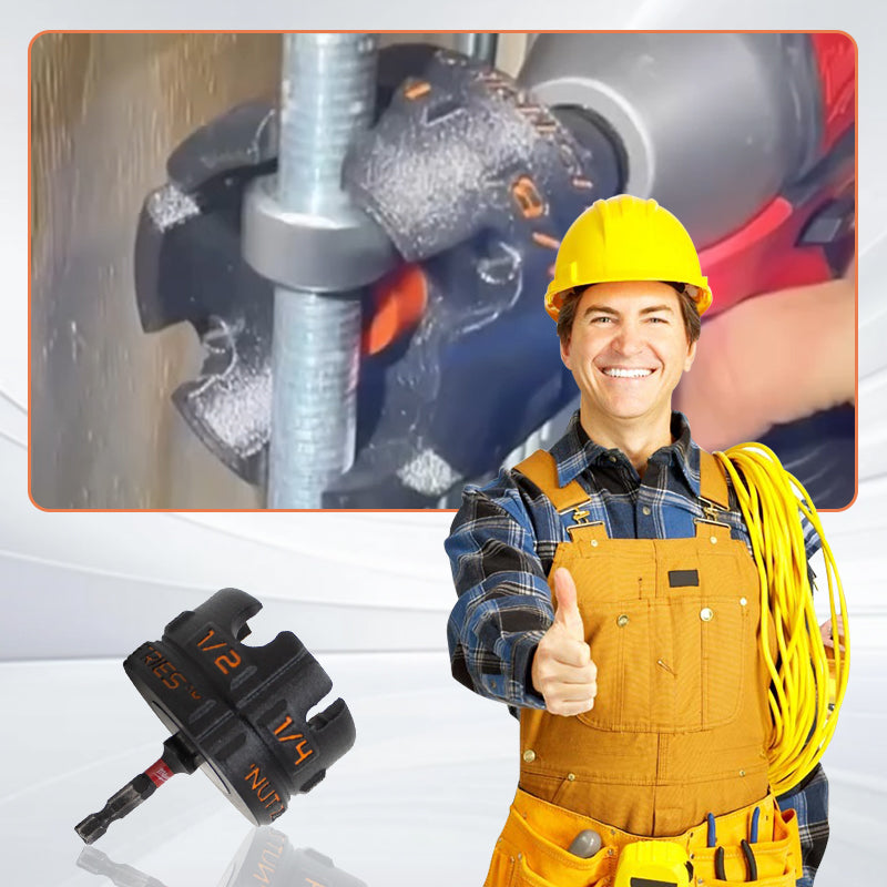 Nut Zipper Drill Attachment