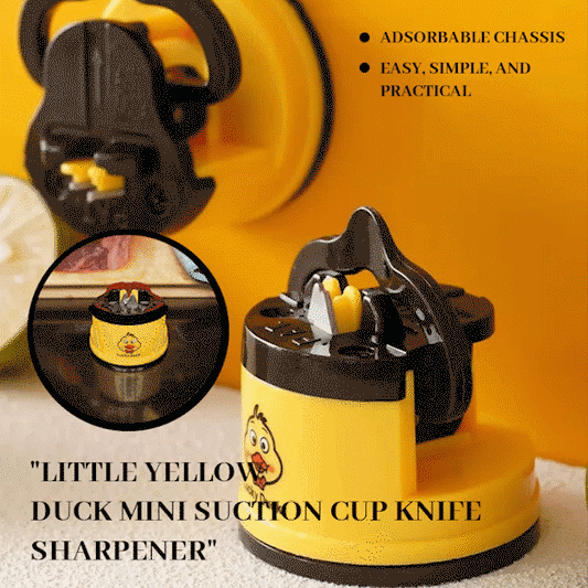 🔪✨ Little Yellow Duck Knife Sharpener